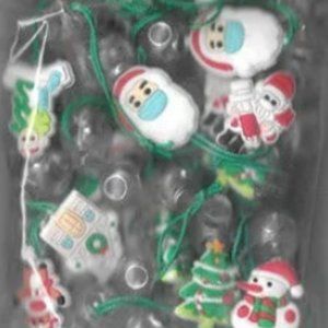 36PCS Mini Resin Christmas Ornaments